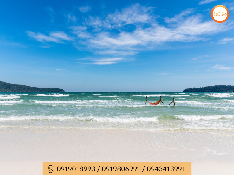 Biển Koh Rong vào ngày nắng đẹp - Du lịch 360Go